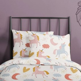 Unicorn gyerek pamut ágyneműhuzat, 140 x 220 cm - Good Morning