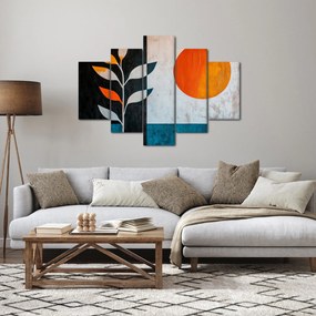Kép - Növény és nap absztrakciója (150x105 cm)
