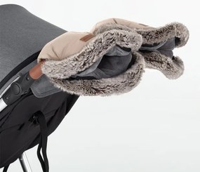 PETITE&amp;MARS - KÉSZLET Baba bundazsák 4 az 1-ben ARCTIC + babakocsi kézvédők Rózsa Petal