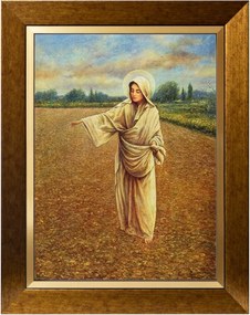 Istenanya Vetőmag Szakrális Kép Arany Vászon Díszkeret 30X40