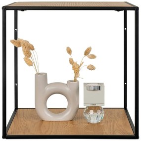 Natúr színű fali polc tölgyfa dekorral Vita – House Nordic