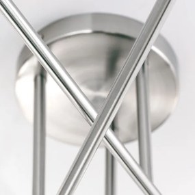 Orion DL 7-786/6 - Felületre szerelhető csillár  SNOWWHITE 6xG9/20W/230V átm. 84 cm matt króm