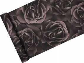 Vinil tapéta Látványos Sötét Rózsa Nagy Rózsa