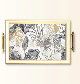 Üveg tálca, 38×24 cm – TPB9812