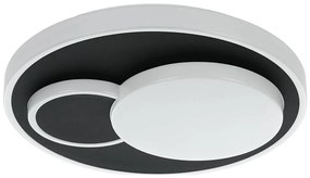 Eglo 75665 - LED Mennyezeti lámpa LEPRESO LED/19,5W/230V pr.38,5cm fekete