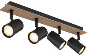 Globo 57905-4 - Spotlámpa LINCA 4xGU10/35W/230V