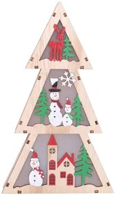 Brilagi - LED karácsonyi dekoráció LED/2xAA karácsonyfa