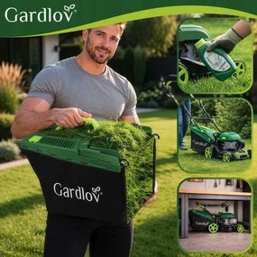 Benzinmotoros fűnyíró hajtással GARDLOV DriveX - 149 cm³, 50 l-es kosárral