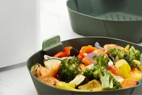 Szilikon sütőforma forrólevegős fritőzhöz 23x23 cm L – Lékué