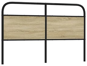 fejtámla sonoma tölgy 150 cm acél és műfa