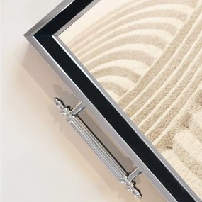 Üveg tálca, 38×24 cm – TPG9931