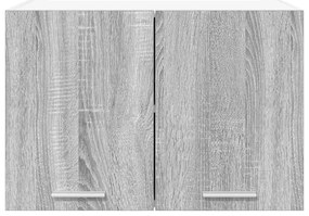 Függő szekrény Riga Szürke Sonoma és fehér 60 x 31 x 40 cm