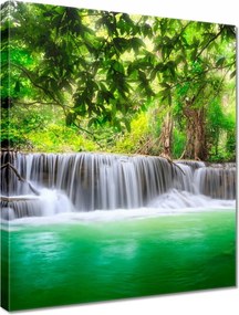Vászonkép 40x50 Vízesés Thaiföldön