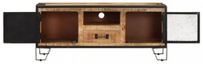 nyers mangófa TV-szekrény 110 x 31 x 46 cm