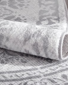 nappali szőnyeg, 160 cm átmérő, szürke