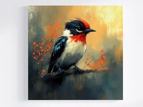 Canvas Vászonkép Színes Madár Természet Állatfa 40x40