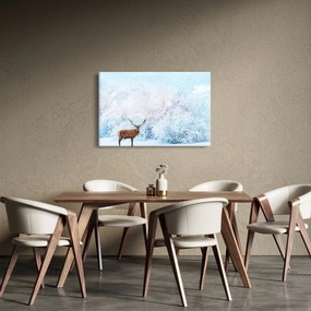 Egy fenséges szarvas képe (90x60 cm)