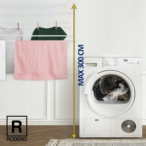 Erga Erga, mennyezeti akasztó ruhaszárításhoz 7x150 cm, fekete, ERG-SEP-10SUSSU7PCZ15