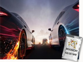 Fotótapéta Flizelina Város Utca Autó Sport Verseny 350x250 ragasztó