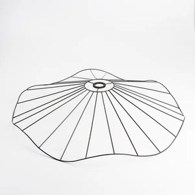 Brilagi - LED felületre szerelhető csillár CERIA WIRE 1xE27/40W/230V Ø80 cm fekete