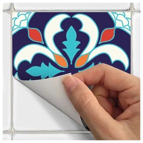 Tiles Azulejos Antibes 60 db-os falmatrica szett, 10 x 10 cm - Ambiance
