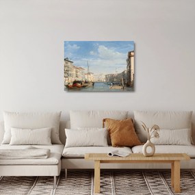 Üveg kép - Richard Parkes Bonington, The Grand Canal, reprodukciók (70x50 cm)