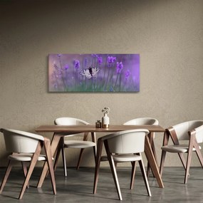 Kép - Pillangó a levendulán (120x50 cm)