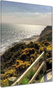 Våszonkép 70x100 Esti kép Balti-tenger