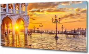 Fotó üvegfestmény Gdansk Hajógyár 100x70