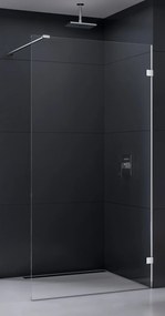New Trendy Eventa zuhanyfal 110 cm króm fényes/átlátszó üveg EXK-4646