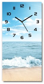 Négyszögletes fali üvegóra A strand és a tenger pl_zsp_30x60_c-f_82558559