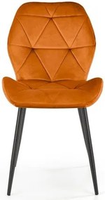 K-453 étkezőszék fahéj bársony