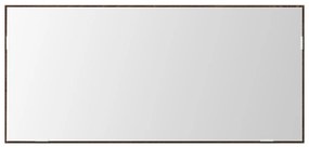Fürdőszoba Tükörszekrény LED Fénnyel Barna Tölgy 80x37 cm