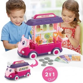 Mobil fagylaltozó gyerekeknek - Woopie Bus 2in1