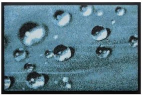 Elemek prémium lábtörlő - vízcseppek (Válassz méretet: 60*40 cm)