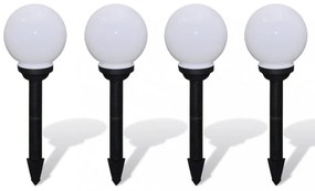 4 db kültéri tüske ösvény LED-es lámpa 15 cm