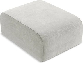 Világosszürke zsenília lábtartó Lani – Makamii