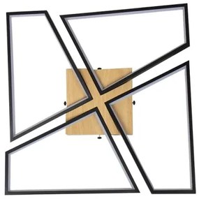 LED állítható mennyezeti lámpa LED/115W/230V 3000-6500K barna/fekete + DO