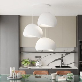 Függőlámpa - Wabi Sabi Claylights - Fehér