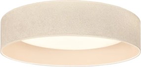 Brilagi-LED VELVET SIMPLE mennyezeti lámpa LED/24W/230V 3000K, átm. 45 cm, krémszínű