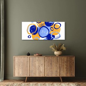 Kép - Világos motívum körökkel (120x50 cm)