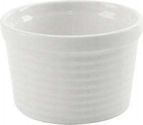 Desszert Sütés Tál Szuflé Porcelán Fehér 10,5 CM, 250 ML