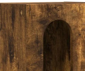 vidaXL Éjjeli asztal Füstölt tölgy 40 x 35 x 50 cm Faanyag