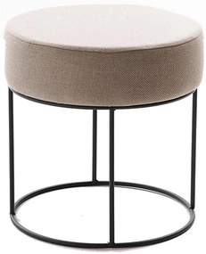 RELO puff, átmérő 40 cm, bézs