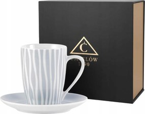 Ćmielów Morning Grey Goplana csésze elegáns dobozban oklevél