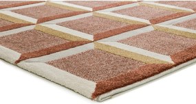 Terrakotta színű szőnyeg 200x290 cm Amara – Universal