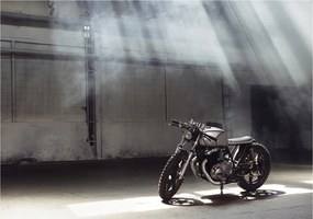 Fotótapéta motorkerékpár motor csarnok fotótapéta 312 x 219