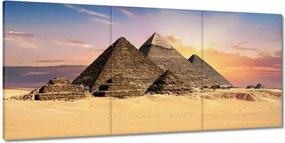 Festmények 210x100 Piramisok Egyiptom Tájkép