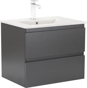 Vario Forte 60 alsó szekrény mosdóval antracit-antracit