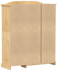 Corona tömör fenyőfa ruhásszekrény 151,5 x 52 x 186 cm